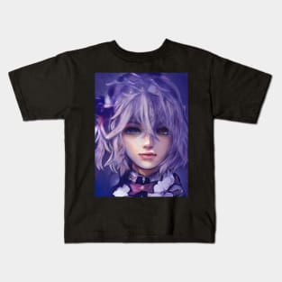 animeface  girl manga character Kids T-Shirt